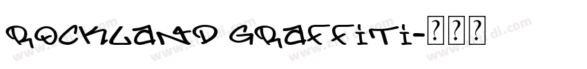Rockland Graffiti字体转换
